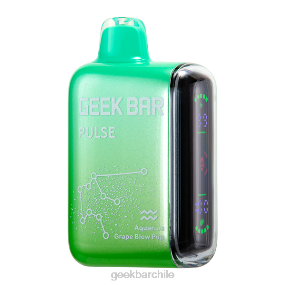 Geek Bar Pulse 50 mg pop de uva D62L3 - Geek Bar Por Mayor