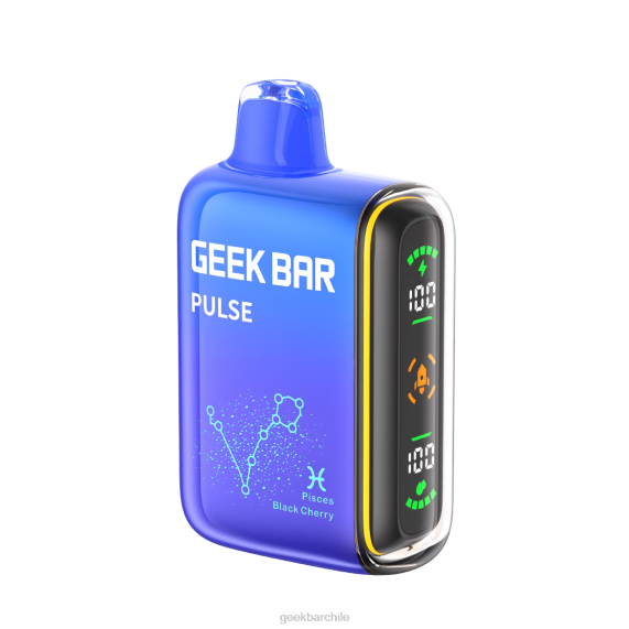 Geek Bar Pulse vaporizador desechable 15k Piscis cereza negra D62L58 - Geek Bar Sabores