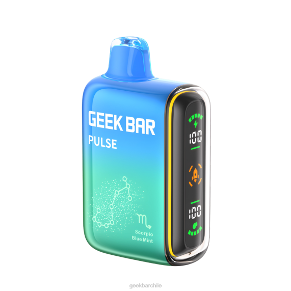 Geek Bar Pulse vaporizador desechable 15k escorpio azul menta D62L60 - Geek Vape Precio