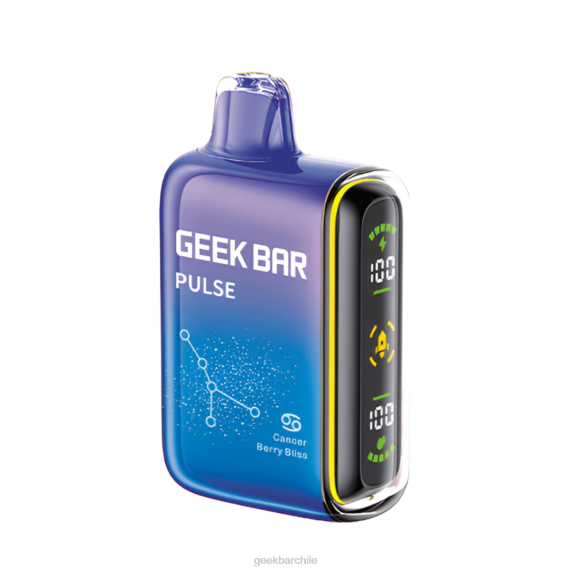 Geek Bar Pulse vaporizador desechable 15k felicidad de la baya del cáncer D62L47 - Geek Bar Flavors