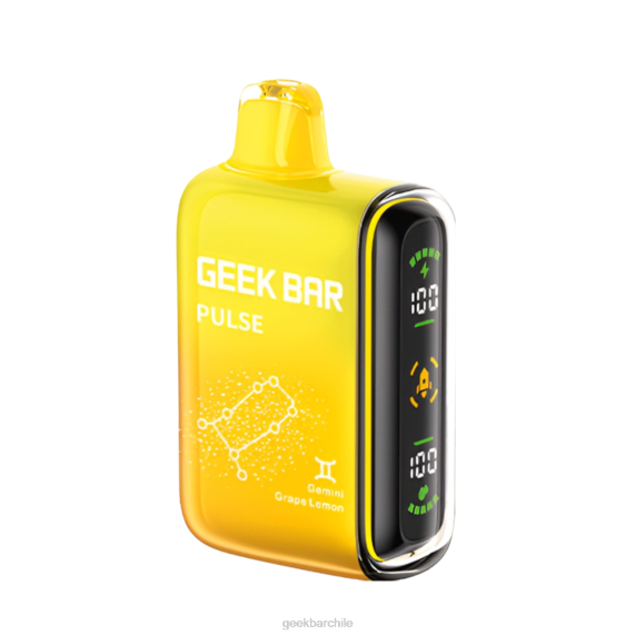 Geek Bar Pulse vaporizador desechable 15k géminis uva limón D62L50 - Geek Vape Precio